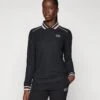 EA7 Emporio Armani GOLF PRO - Long Sleeved Top - Black Beauty