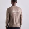 Emporio Armani Jumper - Walnut/off-white
