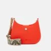 Emporio Armani Recycled Womans Mini Bag - Across Body Bag - Rosso/Beige -Total Wear Store f060c25bae824c9abcbbb65eca462001