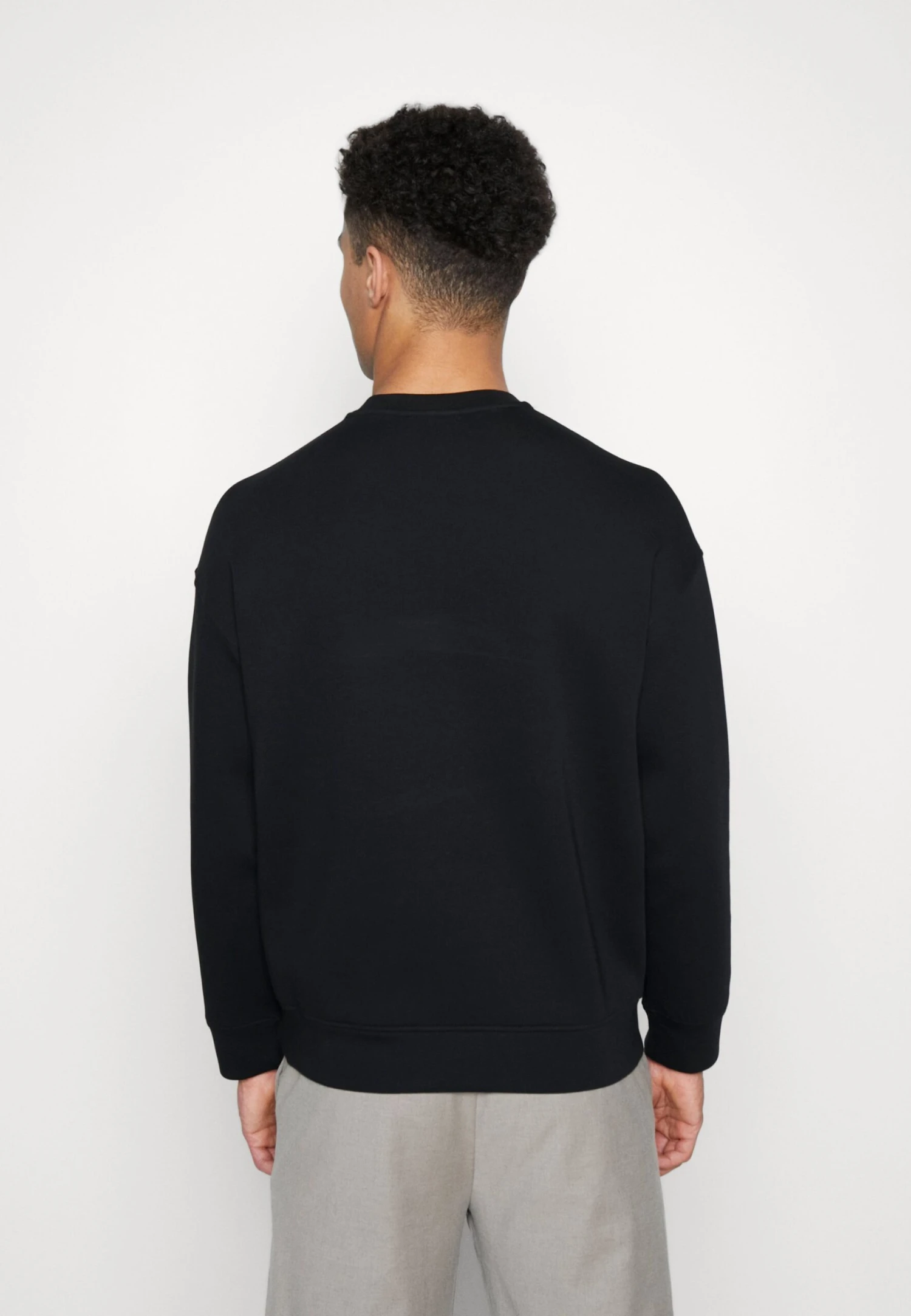 Emporio Armani Sweatshirt - Black/Grey 5 Emporio Armani Sweatshirt - Black/Grey - Image 3