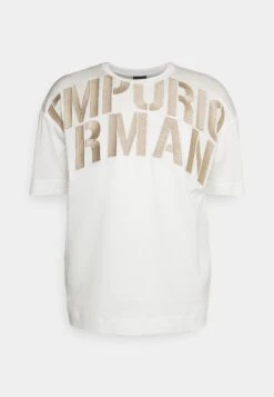 Emporio Armani Print T-Shirt - Bianco Scritta 10 Emporio Armani Print T-Shirt - Bianco Scritta -Total Wear Store f095967060b346978d1042bab61b1ac6
