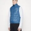 EA7 Emporio Armani Waistcoat - Waistcoat - Blue -Total Wear Store f0a9b6ce8e3a4fd2a9c52940054d919d