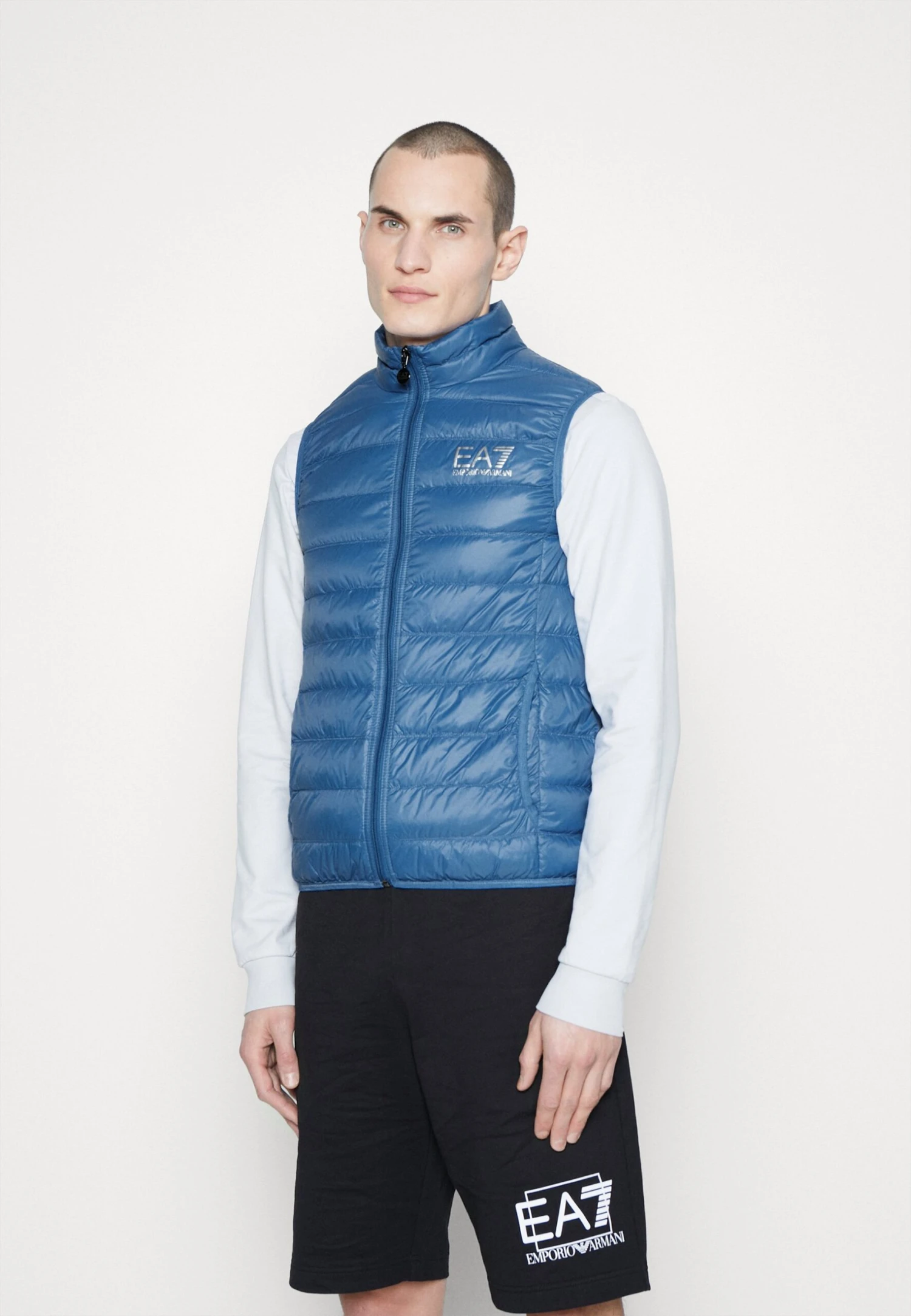 EA7 Emporio Armani Waistcoat - Waistcoat - Blue 3 EA7 Emporio Armani Waistcoat - Waistcoat - Blue