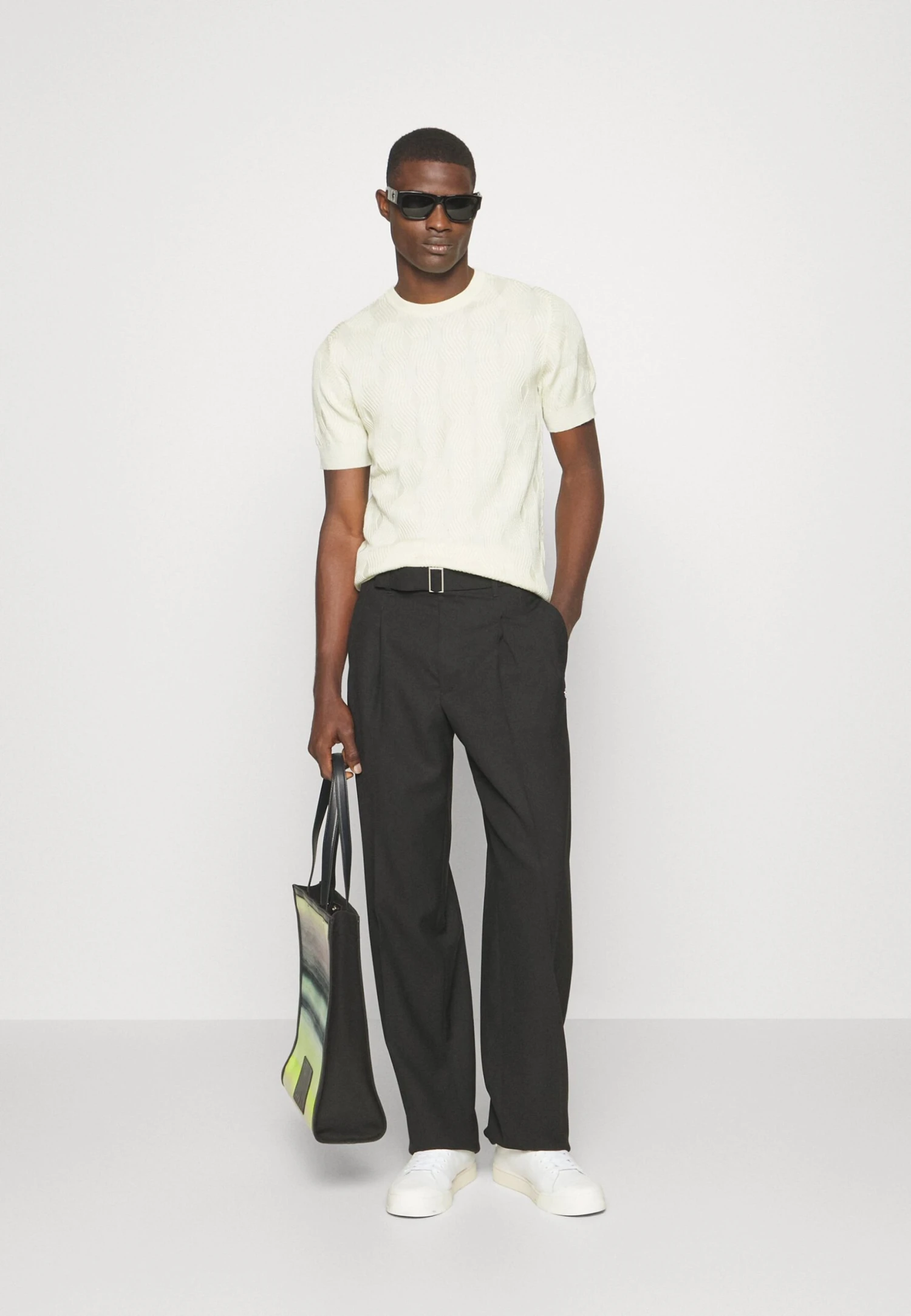 Emporio Armani Basic T-Shirt - Giallo Polve 4 Emporio Armani Basic T-Shirt - Giallo Polve - Image 2