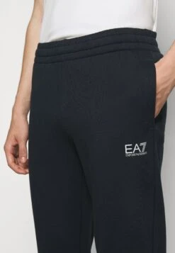 EA7 Emporio Armani Tracksuit Bottoms - Night Blue -Total Wear Store f0fe96d0f59d4c3099d302408ac9a2df
