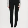 EA7 Emporio Armani Leggings - Trousers - Black/gold-coloured