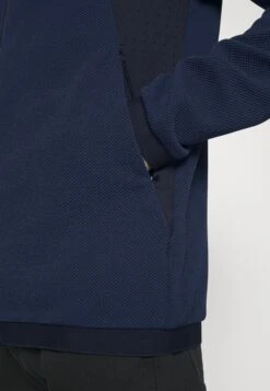 EA7 Emporio Armani Zip-Up Sweatshirt - Dark Blue -Total Wear Store f184b97ac1274f09852e3842fb30d1b5