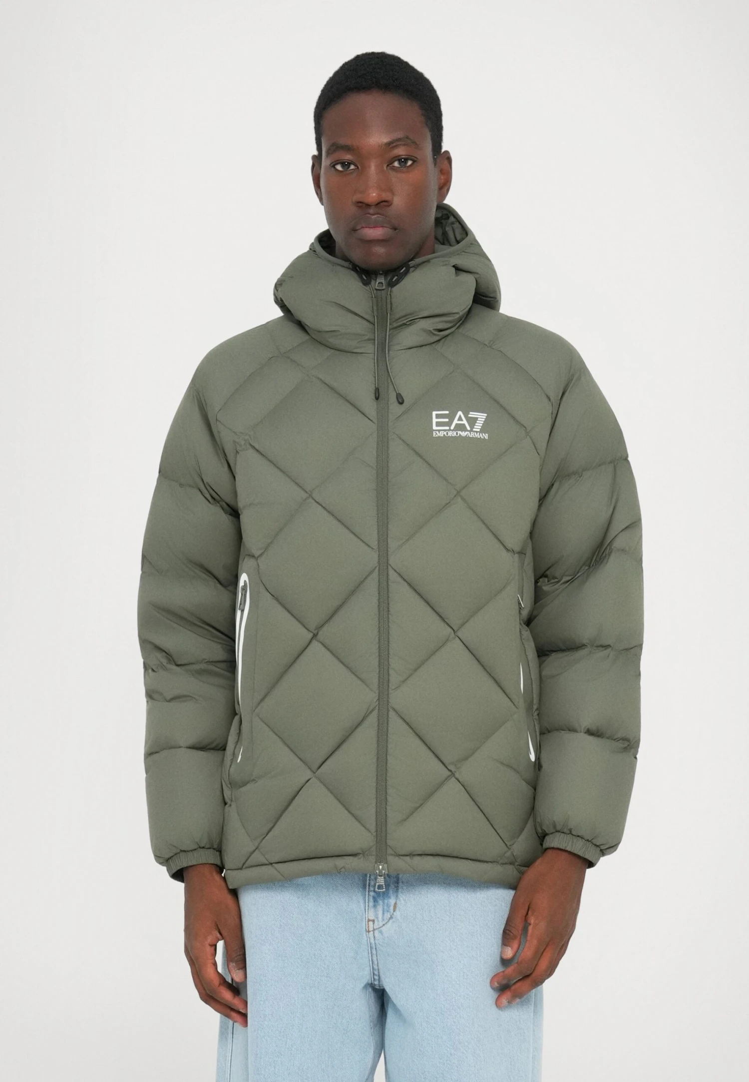 EA7 Emporio Armani MOUNTAIN QUILTED JACKET - Down Jacket - Beetle 3 EA7 Emporio Armani MOUNTAIN QUILTED JACKET - Down Jacket - Beetle