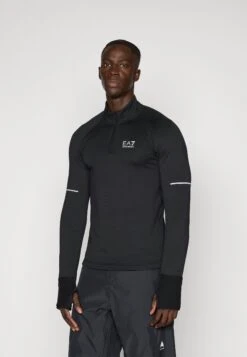 EA7 Emporio Armani JUMPER - Long Sleeved Top - Black