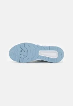 EA7 Emporio Armani Ace Runner Unisex - Trainers - Optic White/Ashley Blue -Total Wear Store f1f83f6605c74df49f3cbc5af122828d