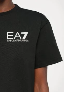EA7 Emporio Armani Print T-shirt - Black -Total Wear Store f226fa2eb9ac43b8aa279013544fcbfd