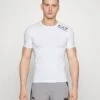 EA7 Emporio Armani Vigor - Print T-Shirt - White -Total Wear Store f24cef0cd5d14ce1b87c440fb4c4ede2