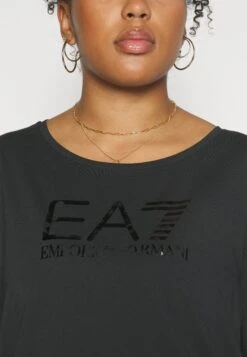 EA7 Emporio Armani Long Sleeved Top - Black -Total Wear Store f2aa0214c3334230a509b8451143b0b7