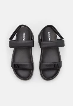 Emporio Armani Sandals - Nero -Total Wear Store f2be4ec2d03746dabb08924290394146