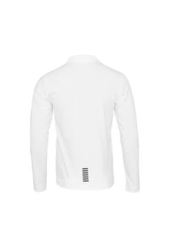 EA7 Emporio Armani Longsleeve - Polo Shirt - Weiss -Total Wear Store f2e50df1127e4782bb3f39518172f7ce