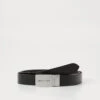 Emporio Armani PLATE BELT - Belt - Nero/moro -Total Wear Store f351324a0c4c4a37ab076fea59a805d5