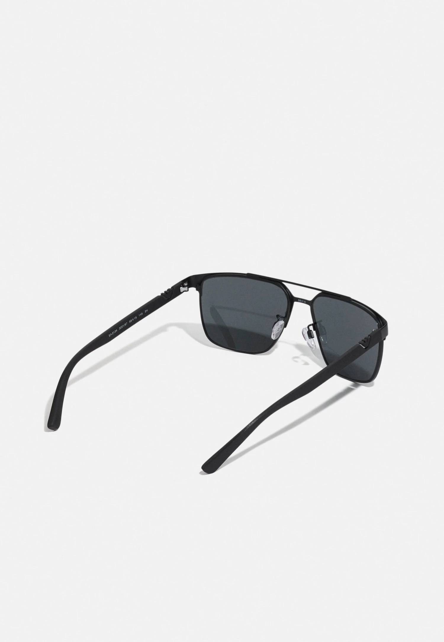 Emporio Armani Sunglasses - Matte Black/Dark Grey 4 Emporio Armani Sunglasses - Matte Black/Dark Grey - Image 2