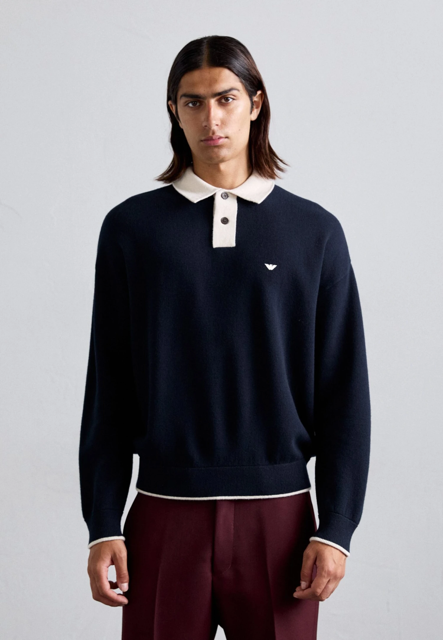 Emporio Armani Jumper - Navy French Oak 3 Emporio Armani Jumper - Navy French Oak