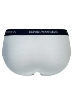 Emporio Armani 2 Pack - Briefs - Blue/Grey -Total Wear Store f40d6eb5ed354b43bb0cbd184290fee5
