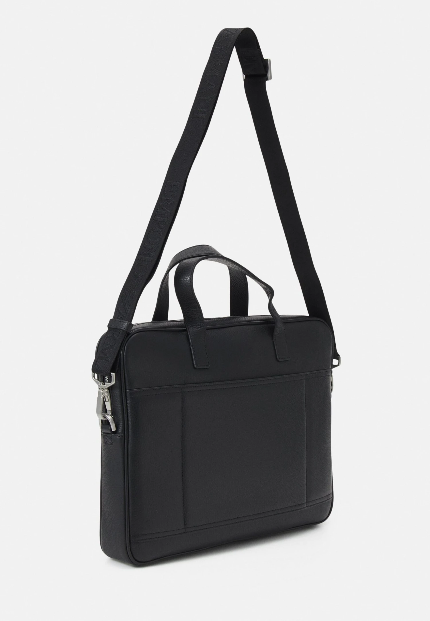 Emporio Armani Briefcase Business Unisex - Laptop Bag - Black 4 Emporio Armani Briefcase Business Unisex - Laptop Bag - Black - Image 2