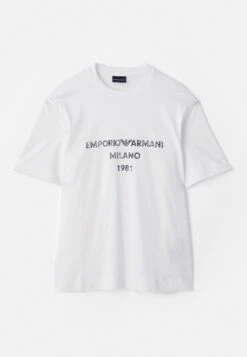 Emporio Armani Print T-shirt - Black Ink -Total Wear Store f43a5f448967408582ab979060069cfb