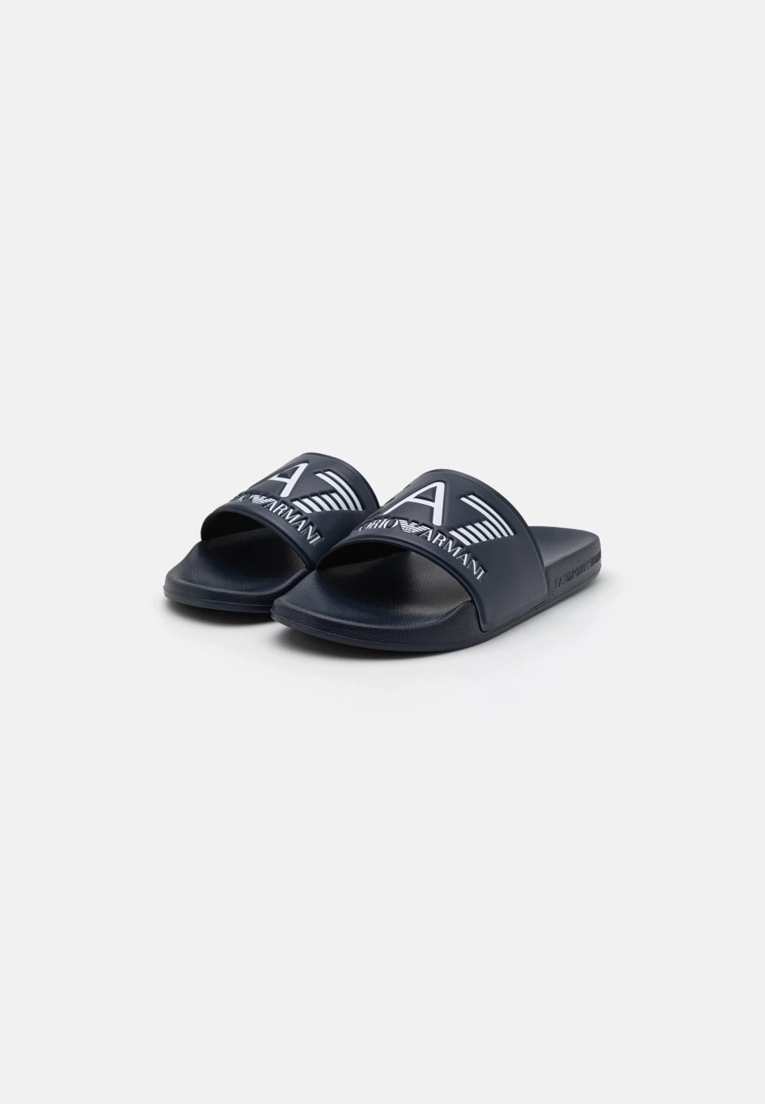 EA7 Emporio Armani UNISEX - Pool Slides - Navy Blue 4 EA7 Emporio Armani UNISEX - Pool Slides - Navy Blue - Image 2