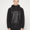 Emporio Armani Blouson - Leather Jacket - Nero -Total Wear Store f4770d7cb67d4c7394e35df478908b4a