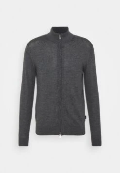 Emporio Armani Cardigan - Cardigan - Grey -Total Wear Store f47d6f79a1ce4dbcbc9dba2069083791