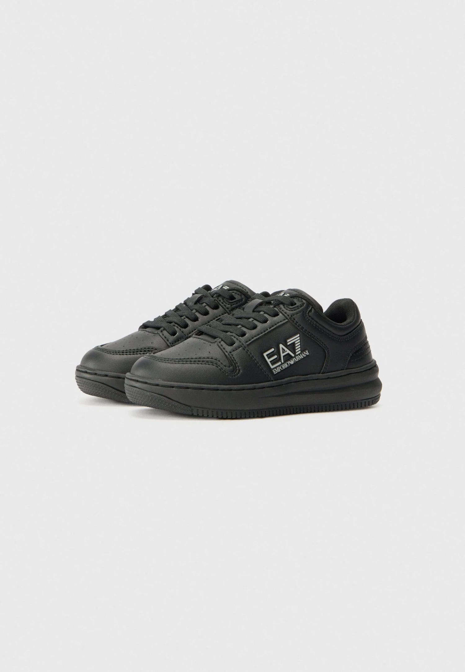 EA7 Emporio Armani UNISEX - Trainers - Black/silver-coloured 4 EA7 Emporio Armani UNISEX - Trainers - Black/silver-coloured - Image 2