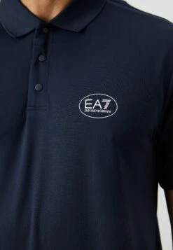 EA7 Emporio Armani TENNIS PRO - Polo Shirt - Blue -Total Wear Store f4be3b23a19e4e2dbee8efeb380acc09