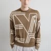 Emporio Armani Jumper - Brown 2 Emporio Armani Jumper - Brown -Total Wear Store f5e8cfc7e27d47f59746ae85a20bbef8