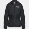 EA7 Emporio Armani JACKET - Light Jacket - Black/gold -Total Wear Store f62638cb0aa247f6bf0b3f8e10b16fc9