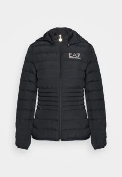 EA7 Emporio Armani JACKET - Light Jacket - Black/gold