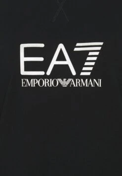 EA7 Emporio Armani Sweatshirt - Black/Light Gold -Total Wear Store f7076fb2915a4d0aa776d03f8dfe5077