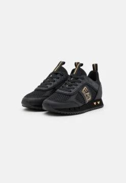 EA7 Emporio Armani Unisex - Trainers - Black -Total Wear Store f7289faa0f5743dca4ce341a55bbb044