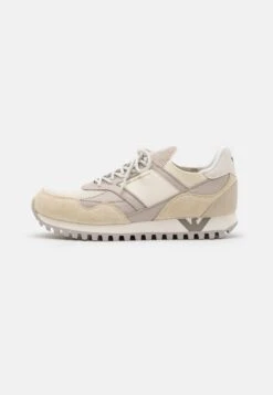 Emporio Armani Fusion - Trainers - Vanilla/Light Grey/Sand