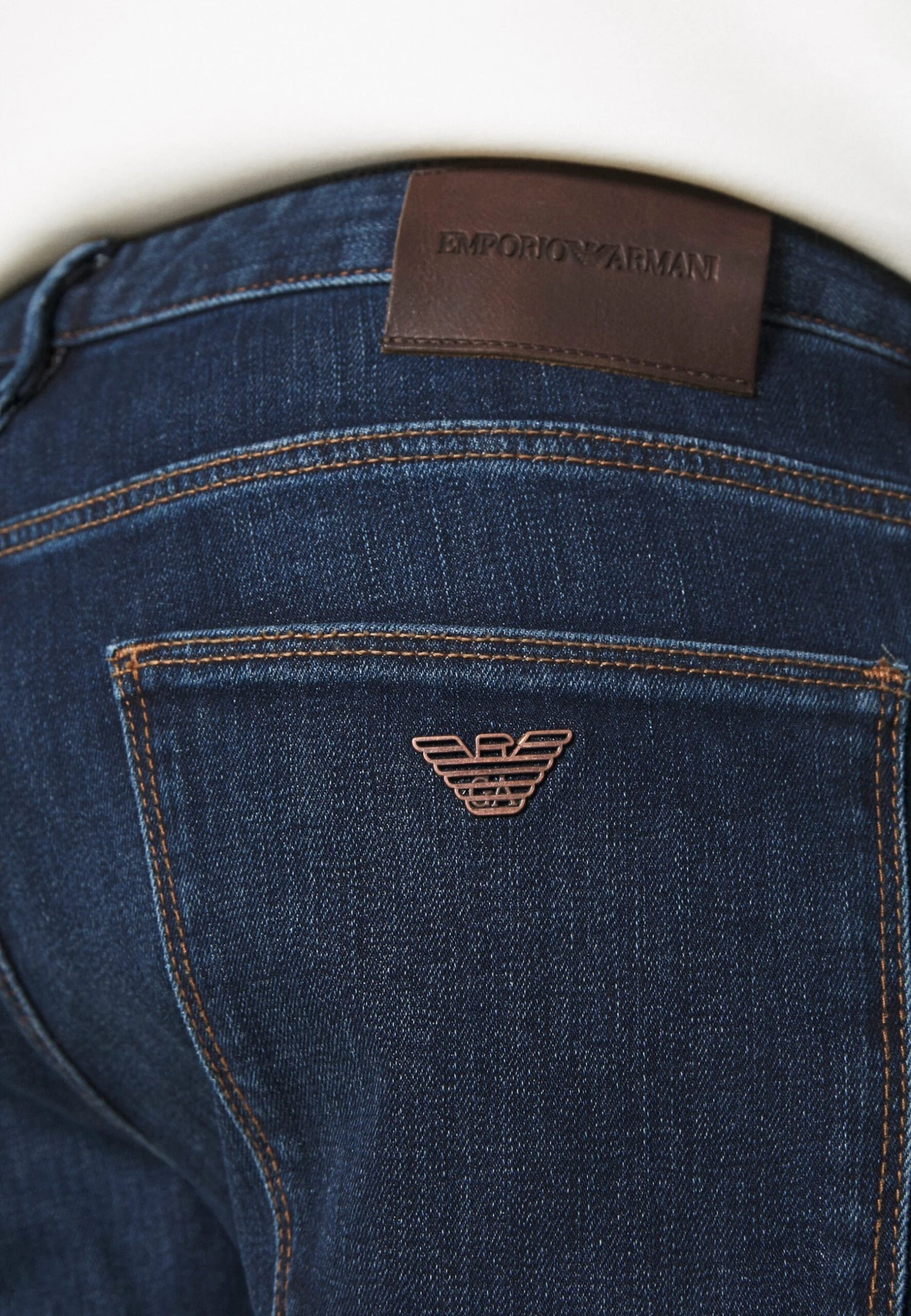 Emporio Armani Pockets Pant - Slim Fit Jeans - Denim Blu 6 Emporio Armani Pockets Pant - Slim Fit Jeans - Denim Blu - Image 4