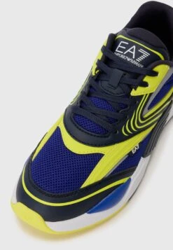 EA7 Emporio Armani ACE RUNNER 2 UNISEX - Trainers - Sky Captain/yellow Fluo/surf The Web -Total Wear Store f7fb9b4653d34e9eb1a5331d557117ff