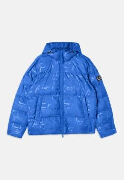 EA7 Emporio Armani MOUNTAIN HOODED JACKET LOGO REPEAT - Winter Jacket - Beetle -Total Wear Store f80b39a798f44ca48620a053a14ce1d5 1