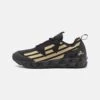 EA7 Emporio Armani ULTIMATE C2 COMBAT CORE UNISEX - Trainers - Triple Black/light Gold