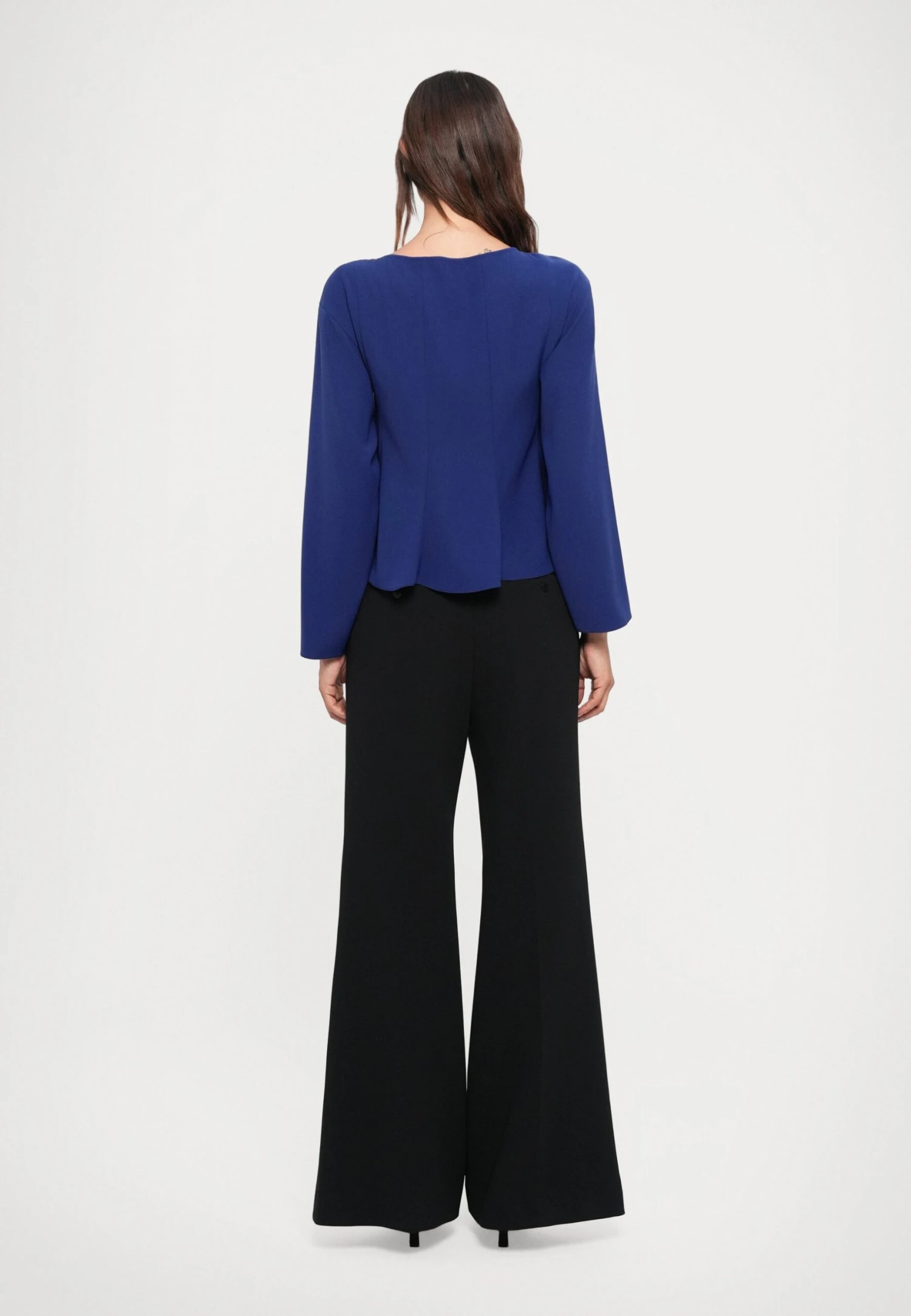 Emporio Armani Blouse - Royal Blue 5 Emporio Armani Blouse - Royal Blue - Image 3