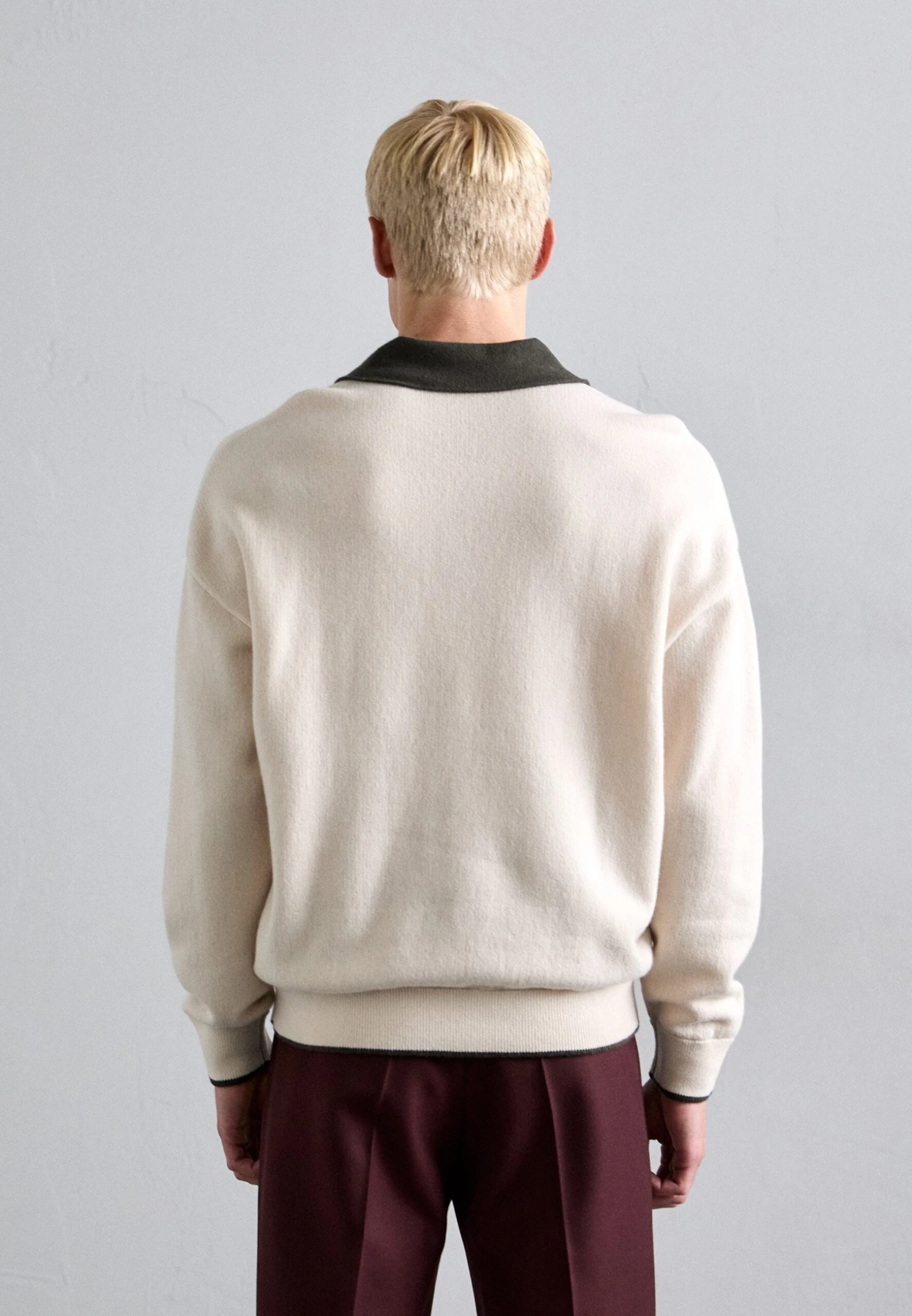 Emporio Armani Jumper - French Oak/black Ink 5 Emporio Armani Jumper - French Oak/black Ink - Image 3