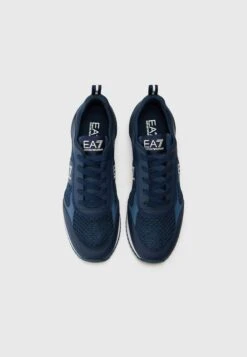 EA7 Emporio Armani UNISEX - Trainers - Navy/white -Total Wear Store f8b977567c6d4735b57061f76c974f66