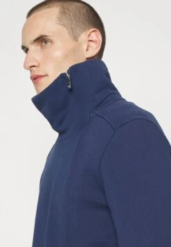 Emporio Armani Blouson Jacket - Zip-Up Sweatshirt - Blu Navy -Total Wear Store f929ab0156fb41d9a67f9cdff9b0f926