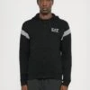 EA7 Emporio Armani TRAIN 7 LINES HOODIE - Hoodie - Black Beauty -Total Wear Store f97cf32c56a54bfbb9dfb69e1cad02a7