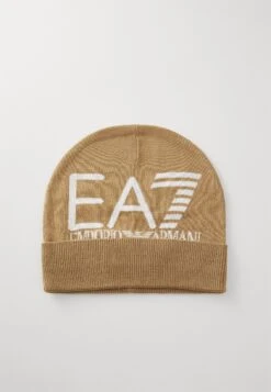 EA7 Emporio Armani MOUNTAIN U VISIBILITY BEANIE - Beanie - Camel