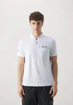 EA7 Emporio Armani MULTI VENTUS7 - Polo Shirt - White -Total Wear Store fa017c7384a54ad9aa99742156a8af2b