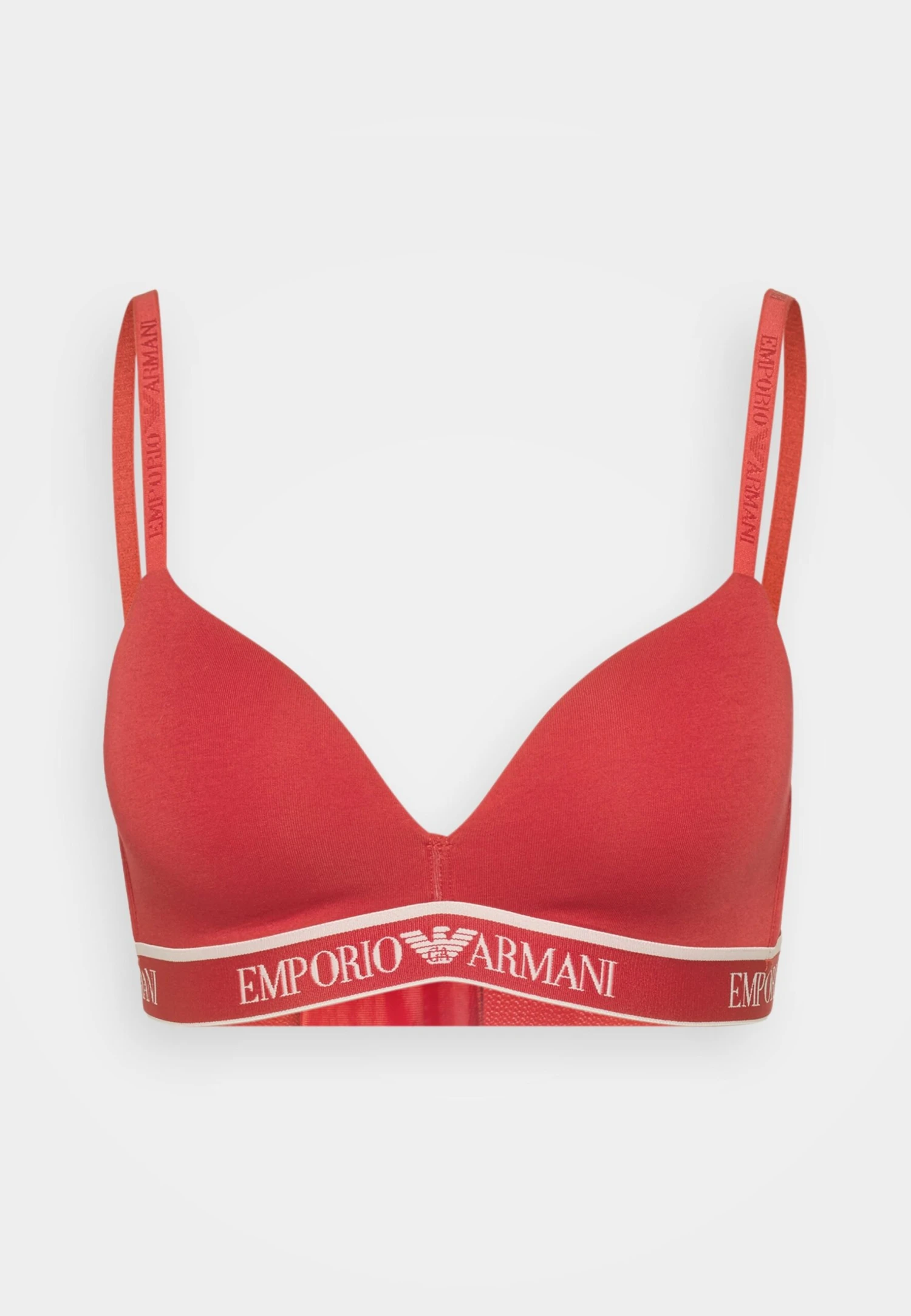 Emporio Armani PADDED BRALETTE BRA - Triangle Bra - Red 7 Emporio Armani PADDED BRALETTE BRA - Triangle Bra - Red - Image 5