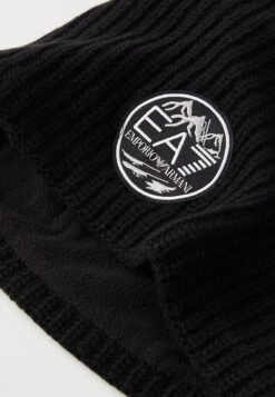 EA7 Emporio Armani COLLAR UNISEX - Snood - Black -Total Wear Store fa99c46e0f0f425d836714fc95d0b6d0