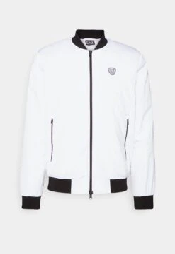 EA7 Emporio Armani Jacket - Bomber Jacket - Bianco -Total Wear Store fab069516a33401fb4a36753cf562e3e
